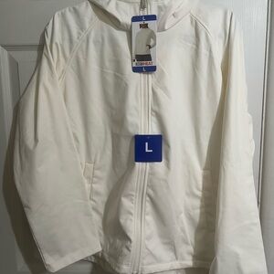 32 Degrees Cream Hooded Jacket